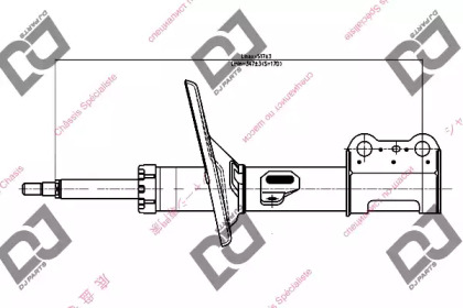 Амортизатор DJ PARTS DS1028GS